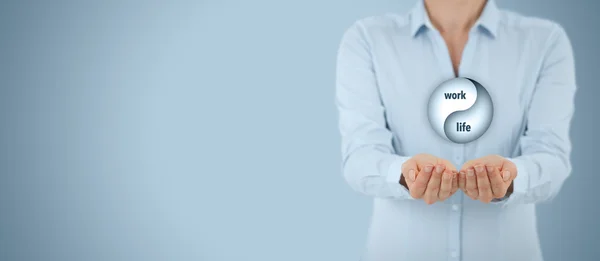 Concetto di equilibrio vita lavorativa — Foto Stock