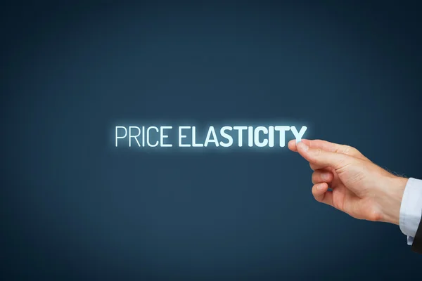 Price elasticity concept — Stock Photo, Image