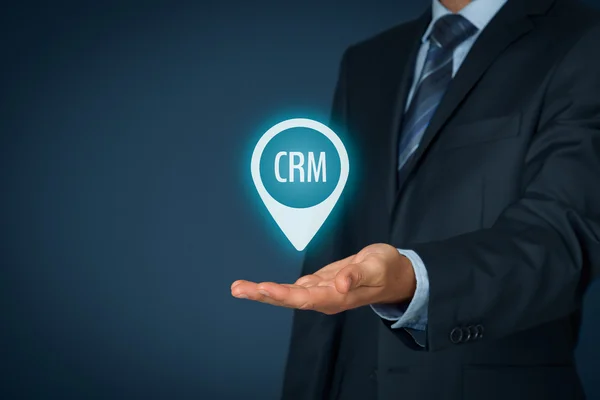 Gestión de relaciones con el cliente CRM — Foto de Stock