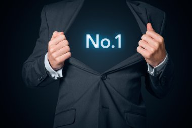 Self confident businessman