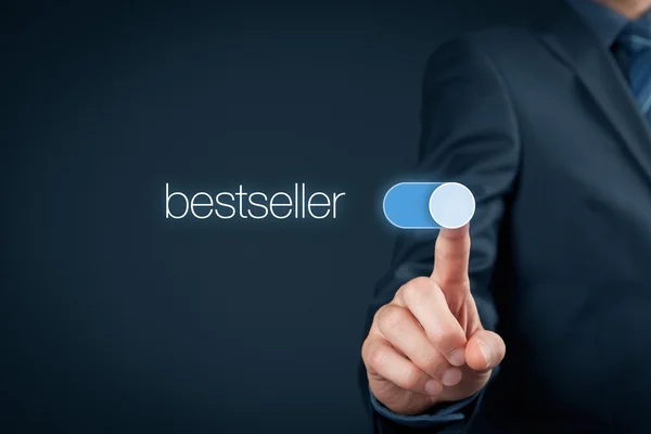 Passa al concetto di bestseller — Foto Stock