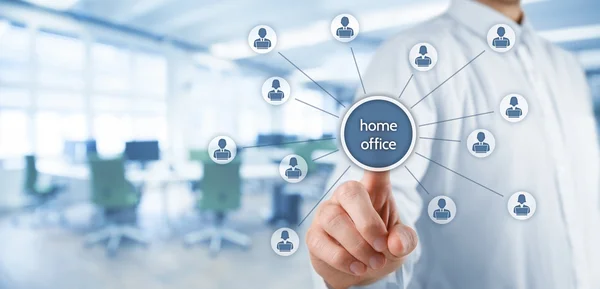 Conceito de Home Office — Fotografia de Stock