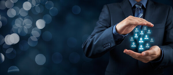 Концепция обслуживания клиентов или сотрудников
