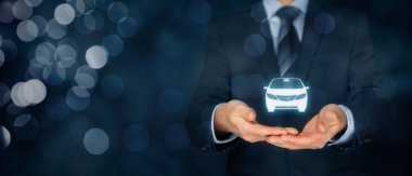 Car insurance and car services concept