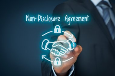 Non-Disclosure Agreement business concept clipart