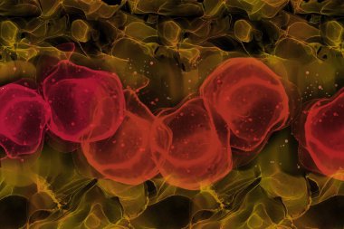 Duvar kağıdı veya arkaplan olarak kullanılmak üzere güzel soyut dijital alkol mürekkebi şekli ve dokusu