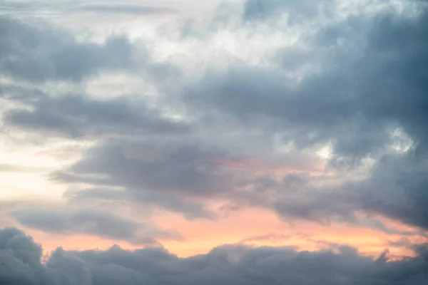 Hermosa Puesta Sol Invierno Cielo Vibrante Colorido Para Uso Como — Foto de Stock