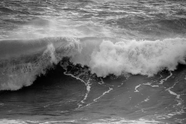 Çarpıcı Karamsar Hoş Sanat Deniz Manzaralı Devon Ngiltere Atlantik Okyanusu — Stok fotoğraf