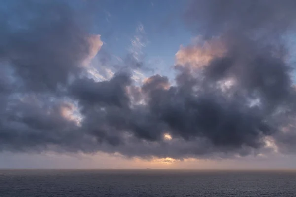 Prachtige Beeldende Kunst Landschap Beeld Van Uitzicht Van Hartland Quay — Stockfoto