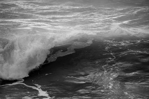 Superbe Image Paysage Marin Aux Tons Sombres Lunaires Océan Atlantique — Photo