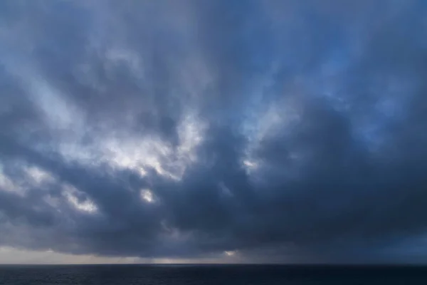 Vacker Fin Konst Landskap Bild Utsikten Från Hartland Quay Devon — Stockfoto