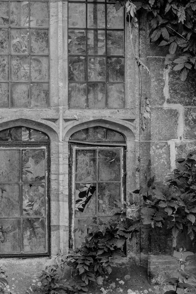 Hermosa Imagen Detalle Arquitectónico Del Paisaje Del Antiguo Edificio Medieval — Foto de Stock