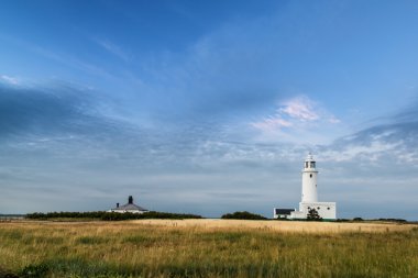 Fener mesafe ile görüntü büyük gökyüzü manzara