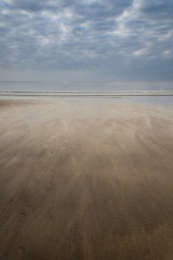 Ayak plaj yaz günbatımı manzara