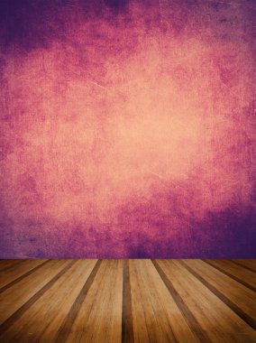 Retro grunge doku arka plan ile ahşap zemin platformu foreg