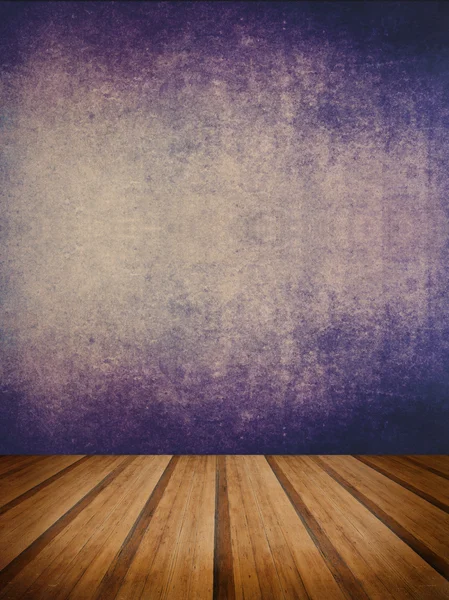 Ретро гранжевий текстурний фон з дерев'яною підлогою платформи перед — стокове фото