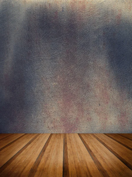 Fondo de textura grunge retro con plataforma de piso de madera foreg —  Fotos de Stock