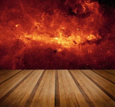 Yer galaksiye doğa arka plan. Bir şekilde döşenmiş bu görüntü unsurları