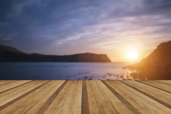 Stunning vibrant sunrise landscape over Lulworth Cove Jurassic C — Stock Photo, Image