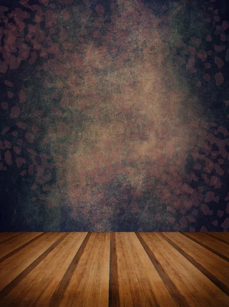 Ρετρό grunge υφή φόντου με ξύλινο πάτωμα πλατφόρμα foreg — Φωτογραφία Αρχείου