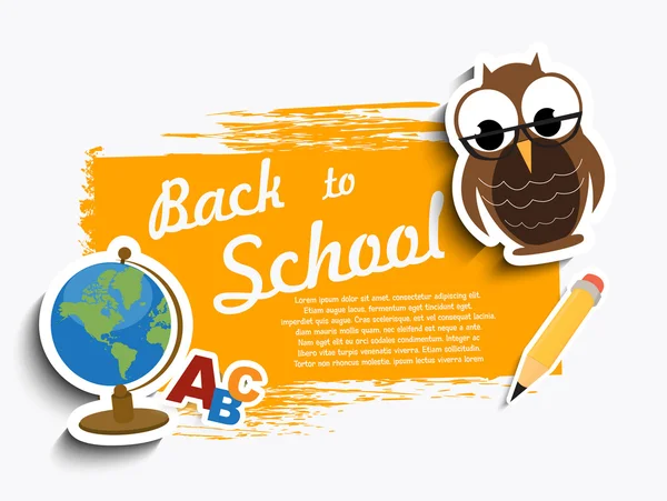 Back to school — Stock Vector