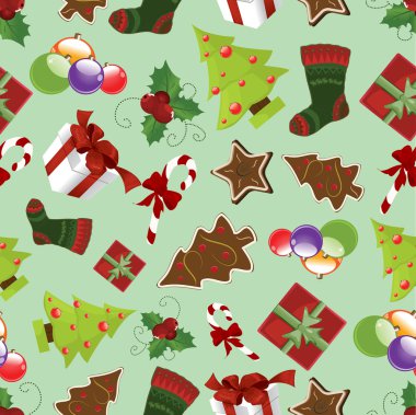 Dikişsiz Noel arka plan
