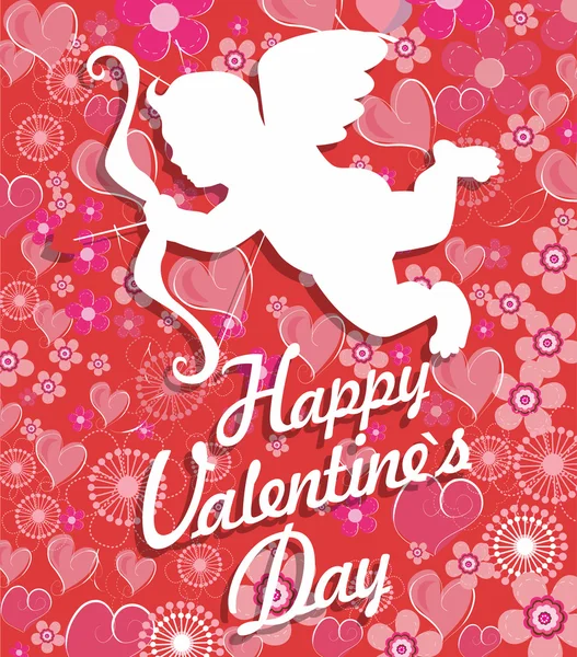 Valentine dag achtergrond — Stockvector