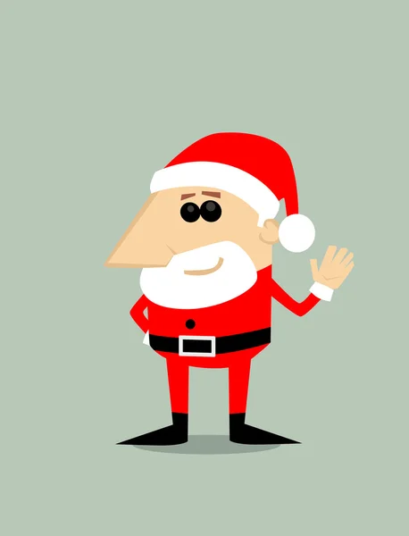 Cartoon Santa Claus — Stock Vector