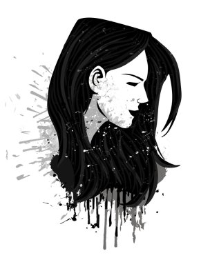 Grunge kız baş
