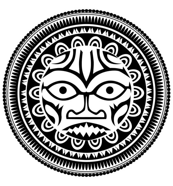 Polynesian tattoo — Stock Vector