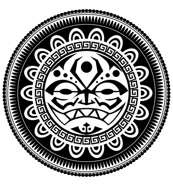 Polynesische tattoo — Stockvector