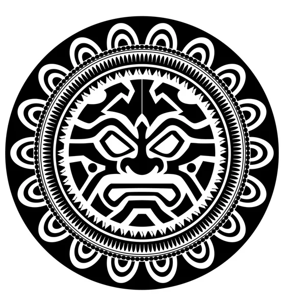 Polynesische tattoo — Stockvector