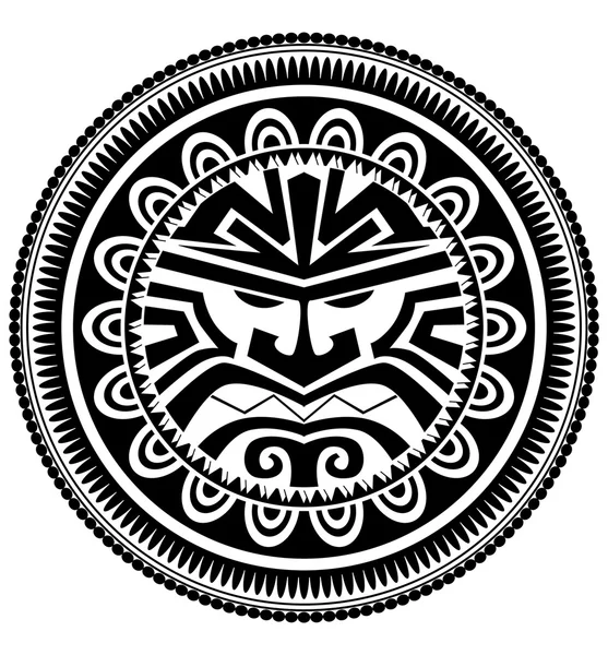 玻利尼西亚人纹身 — 图库矢量图片