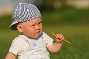 Küçük çocuk portresi