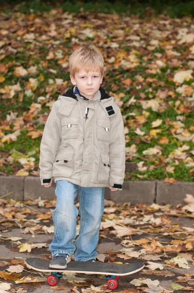 Sad little boy — Stock Photo, Image