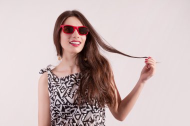 Güzel kadın portresi