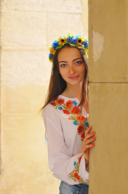 oldukça Ukraynalı kız portre