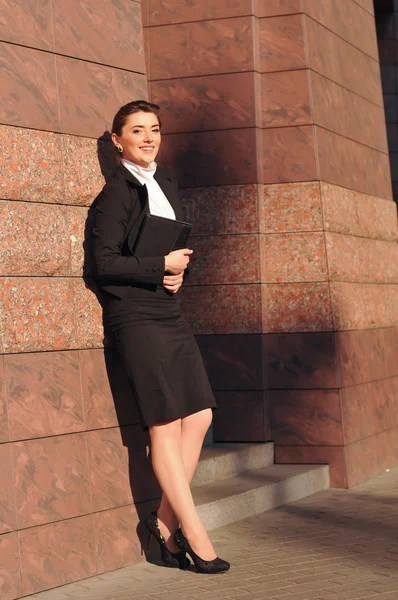 Businesswoman full lenth portrait — Stock Photo, Image