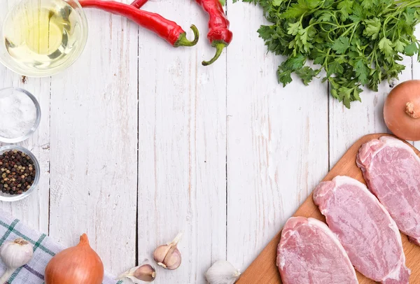 Carne cruda — Foto de Stock