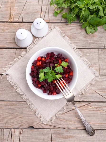 Salada de beterraba — Fotografia de Stock