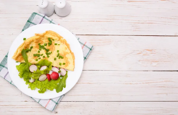 Egg omelette — Stock Photo, Image