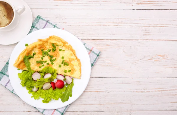Egg omelette — Stock Photo, Image