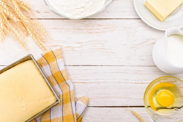 Baking bread. — Stock Photo, Image