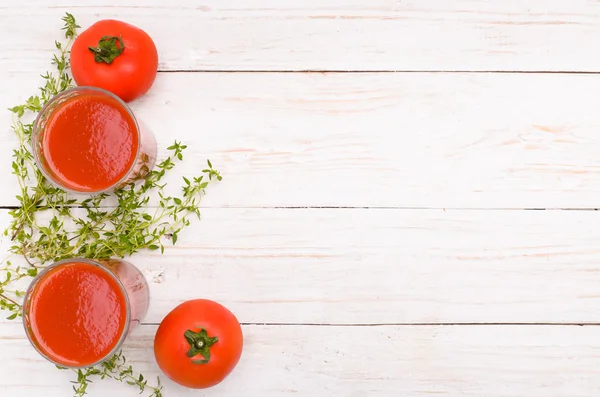 Zumo de tomate . —  Fotos de Stock