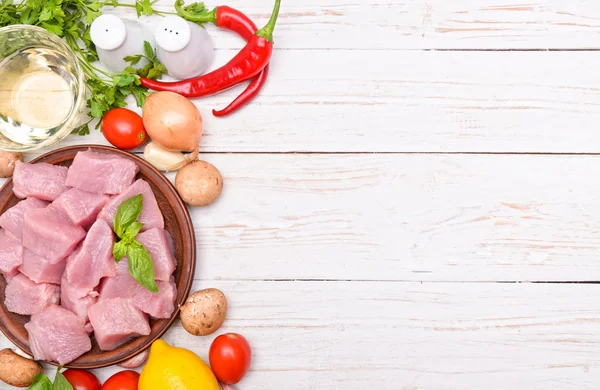 Carne cruda. Concepto de cocina . —  Fotos de Stock