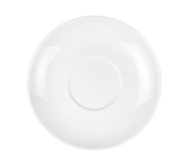 beyaz izole boş beyaz tabak