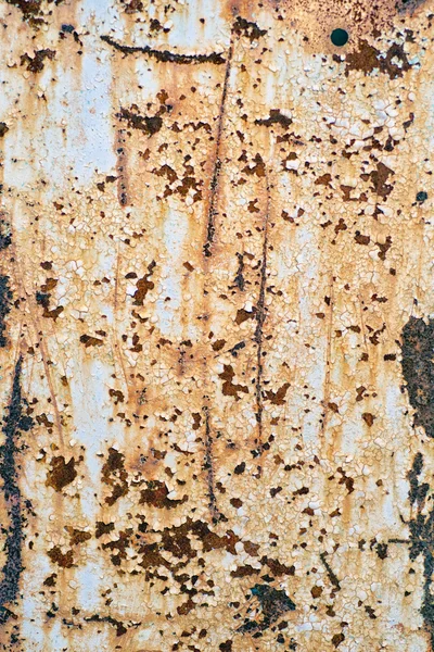 Old Damaged and Weathered Metal or Steel Painted Surface — Stock Photo, Image