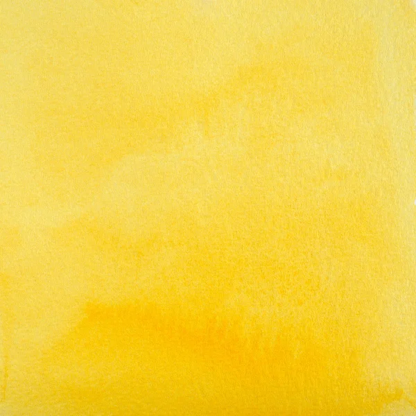 Żółty abstrakcja akwarela jako tło — Zdjęcie stockowe