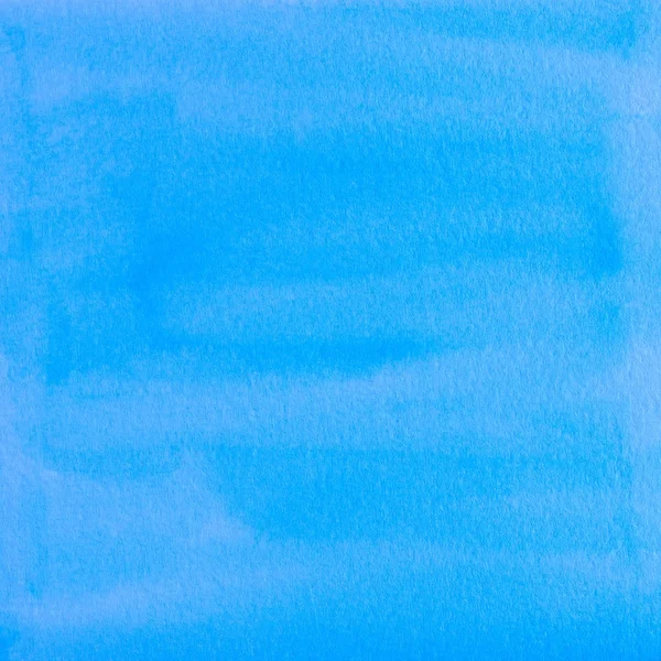 Abstraction aquarelle bleue comme fond — Photo
