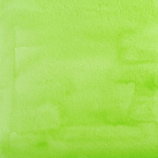Zielony abstrakcja akwarela jako tło — Zdjęcie stockowe